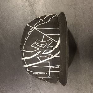 Custom New Era 59fifty fitted Yankee hat black, size 7 1/4